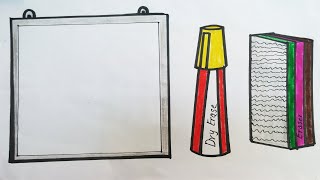 Simple Whiteboard drawing for beginners class Learn easy things drawing with Jony [upl. by Nylzor]