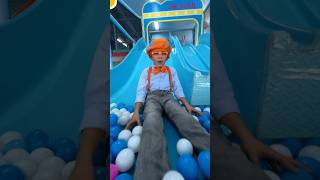 Kid Blippi Learns Colors at the Indoor Playground blippi shorts [upl. by Gherardo230]