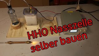 DIY HHO Nasszelle selber bauen  Wasserstoffzelle tunen  Subtitled [upl. by Jara]