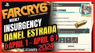 Far Cry 6  Insurgency  Danel Estrada  April 1  April 6  Walkthrough  No Commentary  4k [upl. by Hibbert]