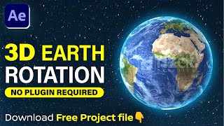 Rotate Like a Pro Realistic Earth Animation Tutorial In After Effect [upl. by Collar]