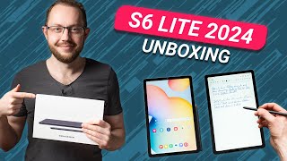 Samsung Galaxy Tab S6 Lite 2024 Edition Unboxing amp Hands On [upl. by Vanzant]