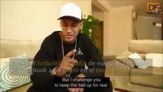 Zuckerberg desafía a Neymar a un duelo futbolístico [upl. by Leik797]