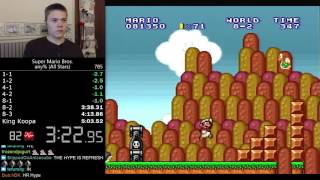 50289 Super Mario Bros All Stars any speedrun Former World Record [upl. by Ursal]