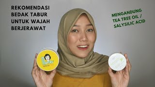 Rekomendasi Bedak Tabur Untuk Wajah Berjerawat [upl. by Mcquillin]