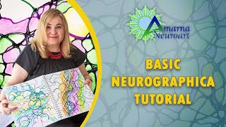 NeuroGraphic Arts for Adults  Basic Neurographica Tutorial [upl. by Ydnamron]