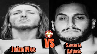 Samuel Adams Vs John Wes  FAN CAM  WXWC4  Sunbury PA  072917 [upl. by Dempster]