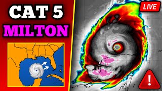 🔴 BREAKING Hurricane Milton Becomes Worst Hurricane In Years  Catastrophic Impacts In Florida Soon [upl. by Sears]