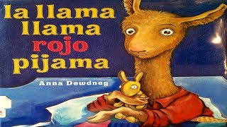 LA LLAMA LLAMA ROJO PIJAMA  READ ALOUD BOOKS  CUENTOS PARA NIÑOS [upl. by Dier557]