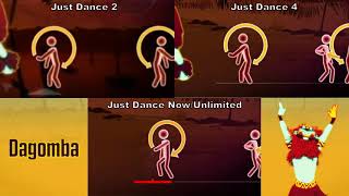 Just Dance  Pictograms Comparison  Dagomba [upl. by Bajaj106]