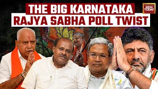 Rajya Sabha LIVE Rajya Sabha Election In Karnataka LIVE Karnataka Congress News Rajya Sabha Polls [upl. by Sabah]