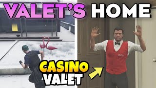 GTA Online Search Mirror Park for the Valets Home Location With Map Storage Key Card Podium Robbery [upl. by Hailee]