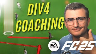 Improving a Div 4 Player  EAFC 25 Pro Coaching [upl. by Elleinnad]