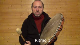 Tambor chamánico  Ritmos 01  Tutorial [upl. by Hannej]