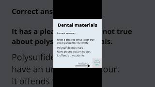 Polysulfide materials masterdentistry [upl. by Ozan220]