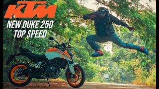 2024 KTM Duke 250 Top Speed First Ride Review  Unscripted  Sabretooth [upl. by Kamillah47]