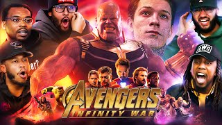 Avengers Infinity War  Group Reaction  Movie Review [upl. by Derf]