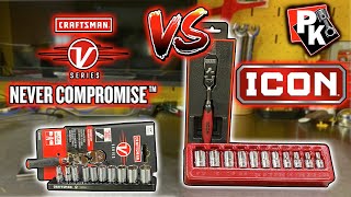 Icon VS Craftsman V Series Which is BETTER harborfreight tools craftsman toolreviews snapon [upl. by Jennette]