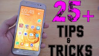 Samsung Galaxy J5  25 Tips amp Tricks HD [upl. by Tyler382]