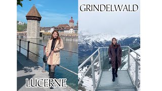 Switzerland Part 3 Grindelwald First Cliff Walk  Lindt Chocolate Factory Zurich  Lucerne [upl. by Enid620]