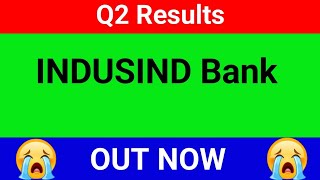 indusind bank q2 results 2025  indusind bank share results today  indusind bank news today [upl. by Ardnwahs510]