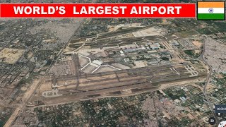 Worlds largest airport in India  IGI Airport expansion  Papa Construction [upl. by Haymes66]