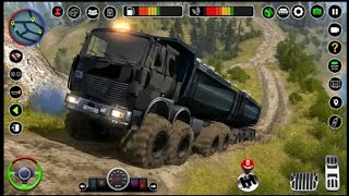 Realistic Mud Physics Offroad Mud Truck Simulator Gameplay  Android iOS Gameplay [upl. by Noizneb]