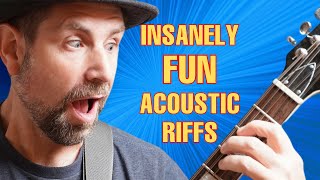 10 INSANELY Fun Acoustic Riffs You Must Learn Now [upl. by Emmett881]