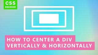 How to Center Div Vertically and Horizontally EASY [upl. by Nazus]