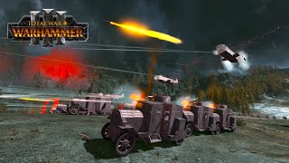 GERMAN IMPERIAL ARMY VS NorscaNurgle  TW Millennium Mod  Total War WARHAMMER 3  FIRESupport  4K [upl. by Johna746]