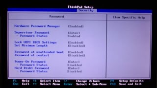 How to unlock BIOS Supervisor Password from Lenovo Thinkpad Laptop no damage to laptop [upl. by Tronna]