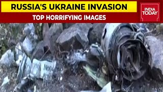 Day 24 Of Putins Invasion  Take A Look At The Top Horrifying Images Of Russias Ukraine Invasion [upl. by Geordie]