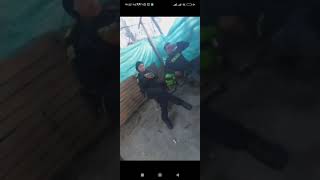 Girardot Cundinamarca policías en servicio tomando cerveza en servicio [upl. by Eimme408]