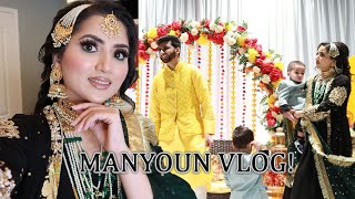 MY BROTHERS MAYOUN MANJE  WEDDING VLOG [upl. by Fiora]