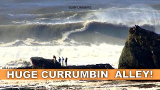 Surfing Huge Currumbin Alley May 2009 [upl. by Elvin449]