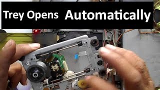 How to Repair DVD Player Trey Automatically Open Up [upl. by Orlosky]