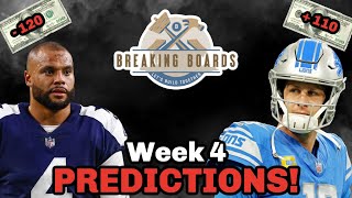 Week 4 NFL Breakdown Expert Picks amp GamebyGame Analysis [upl. by Ynottirb]