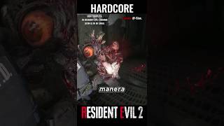 Como derrotar a BIRKIN G1 de RESIDENT EVIL 2 REMAKE en HARDCORE  FÁCIL Y RÁPIDO residentevil [upl. by Bowrah]