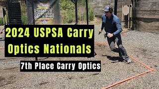 2024 USPSA Carry Optics Nationals  7th place  Glock 17 Gen 5 MOS  Trijicon SRO  Trex Arms [upl. by Cini84]