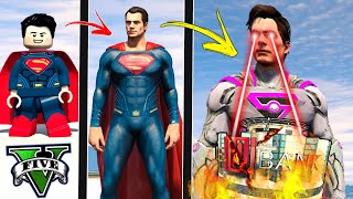 ATUALIZEI o SUPER HOMEM FRACO até o SUPER HOMEM DEUS no GTA 5 [upl. by Tina]