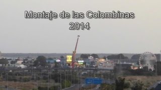 Montaje de las Colombinas 2014 [upl. by Elyrpa]