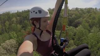 Lake Guntersville State Park Phase II Screaming Eagle Aerial Adventures [upl. by Kezer]