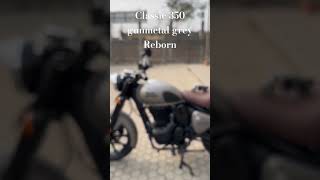 Royal enfield Classic 350 Gunmetal grey reborn alloy wheels [upl. by Saimon]