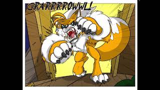 Tails the werefox transformation comic read part 4 [upl. by Dierdre851]