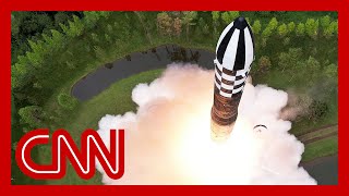 See the moment North Korea launched a ballistic missile [upl. by Nara]