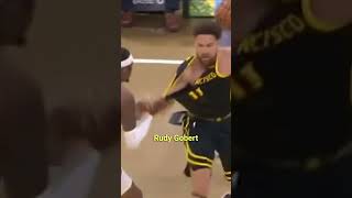 Draymond Green Rudy Gobert Fight Explained nba nbahiglights shorts [upl. by Peyter]