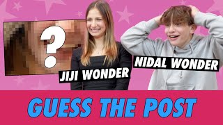 Nidal vs Jiji Wonder  Guess The Post [upl. by Eshelman]