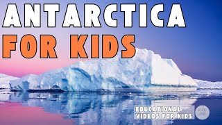 Antarctica for Kids  Educational Videos for Kids  Wiz World Wonders [upl. by Aoniak]