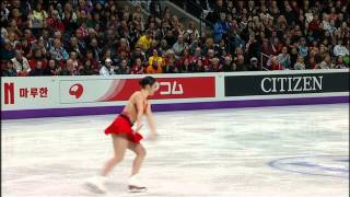 Kaetlyn Osmond  2013 World Figure Skating Championships  Free Skating  Real HD video [upl. by Elleron]