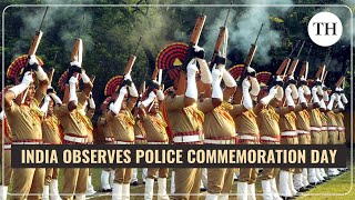 India observes Police Commemoration Day [upl. by Kettie623]